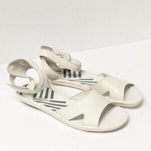 Fly London MAFI857FLY Leather Strap Sandals, Off White, Womens 7-7.5 (38 EU)